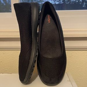 safe t step black shoes :)